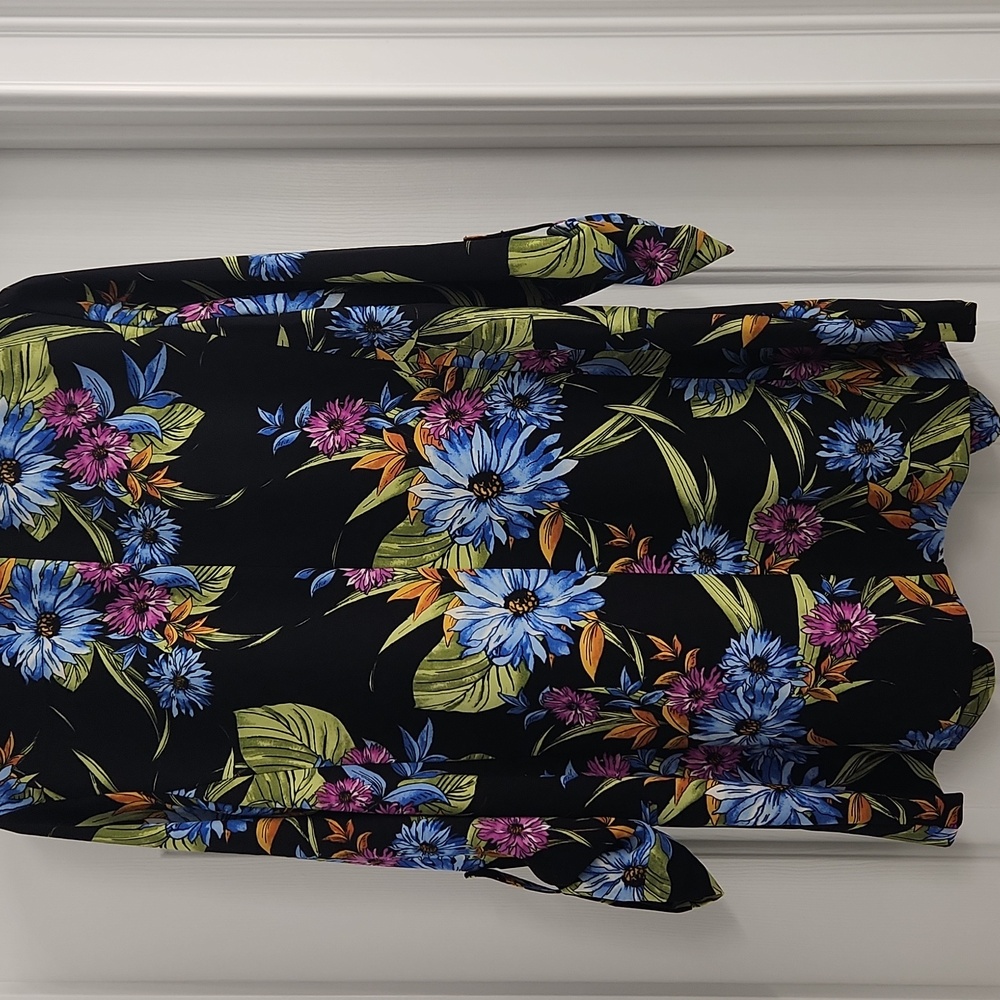 Floral Unstructured Jacket - Picture 5 of 5